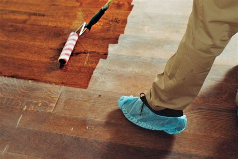 preparing for sanding hardwood floors